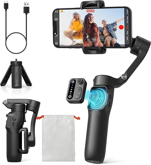 hohem iSteady X3 SE: gimbal 3 assi per video fluidi a 89 € 6 hohem iSteady X3 SE: gimbal 3 assi per video fluidi a 89 €