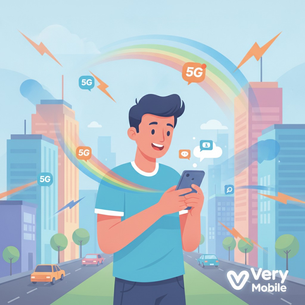 Guida al 5G Full Speed: Come Sfruttarlo con Very Mobile