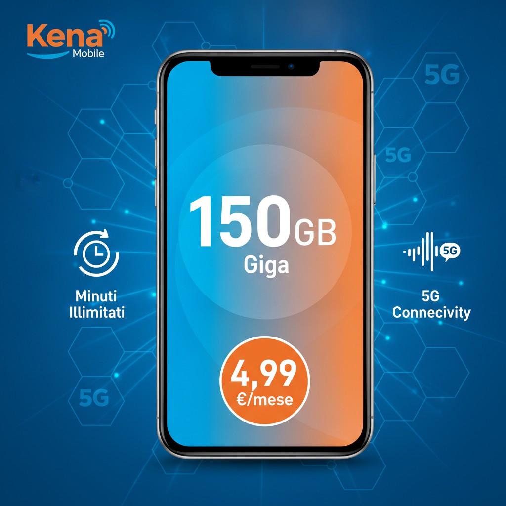 Kena Mobile: La Nuova Offerta 150GB a 4,99 Euro 5 Kena Mobile: La Nuova Offerta 150GB a 4,99 Euro