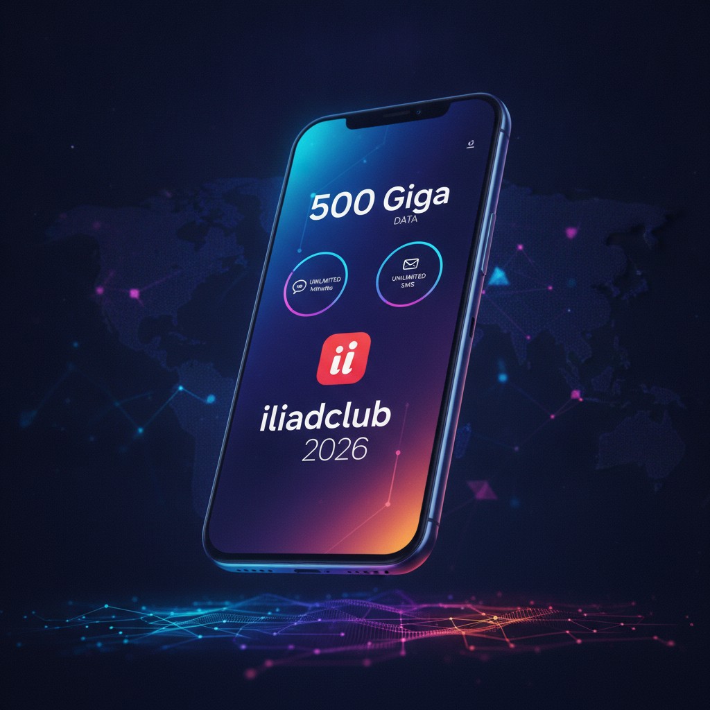 iliadclub: Minuti, SMS e 500 Giga per i Nuovi Clienti 1 iliadclub: Minuti, SMS e 500 Giga per i Nuovi Clienti