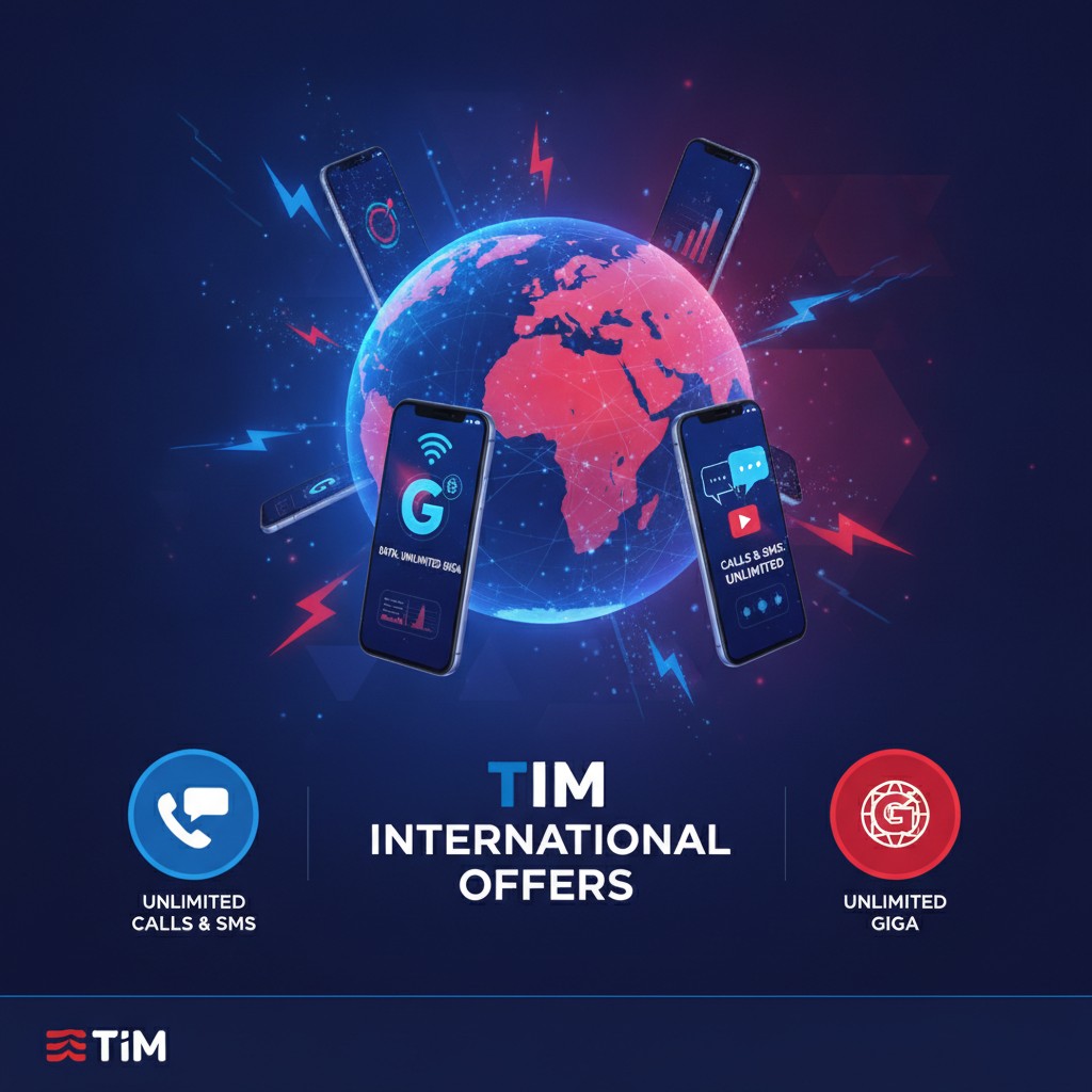 Offerte TIM International: Giga per i clienti stranieri