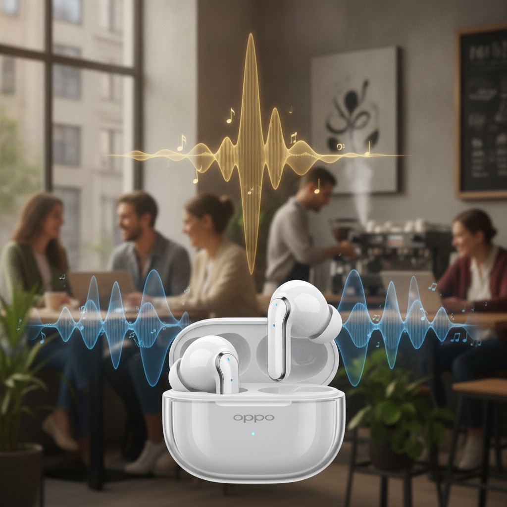 OPPO Enco Air5: Le Migliori Cuffie True Wireless con Cancellazione del Rumore 1 OPPO Enco Air5: Le Migliori Cuffie True Wireless con Cancellazione del Rumore