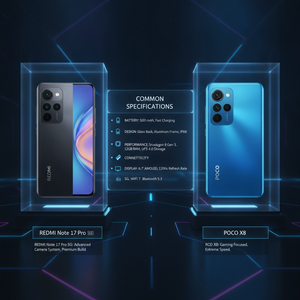 REDMI Note 17 Pro 5G e POCO X8: stessa base, due brand 2 REDMI Note 17 Pro 5G e POCO X8: stessa base, due brand
