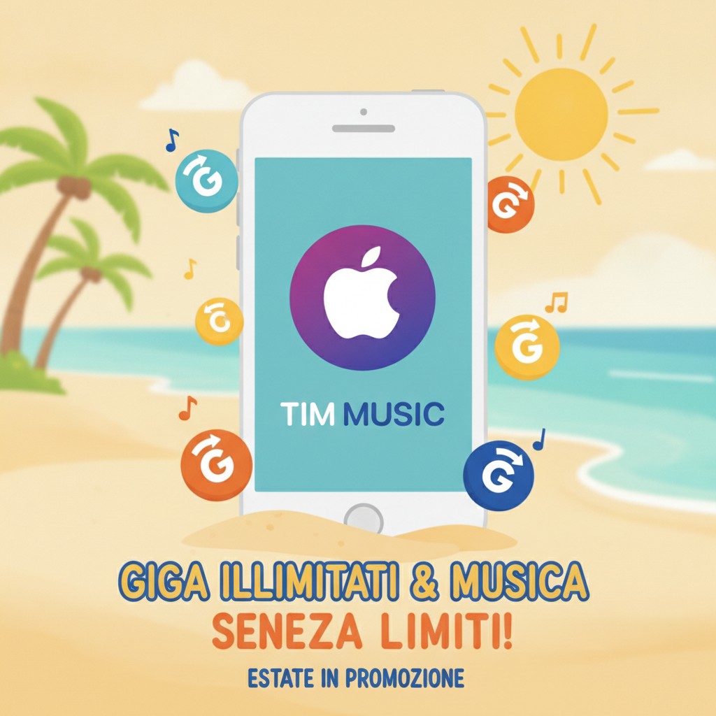 TIM Mobile & Music con Apple Music incluso: nuova promo estiva