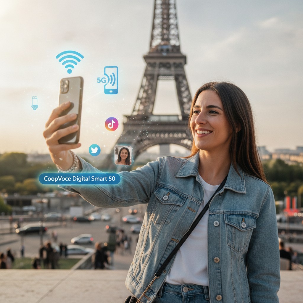 CoopVoce Digital Smart 50: l’Offerta Perfetta per Viaggiare in Europa