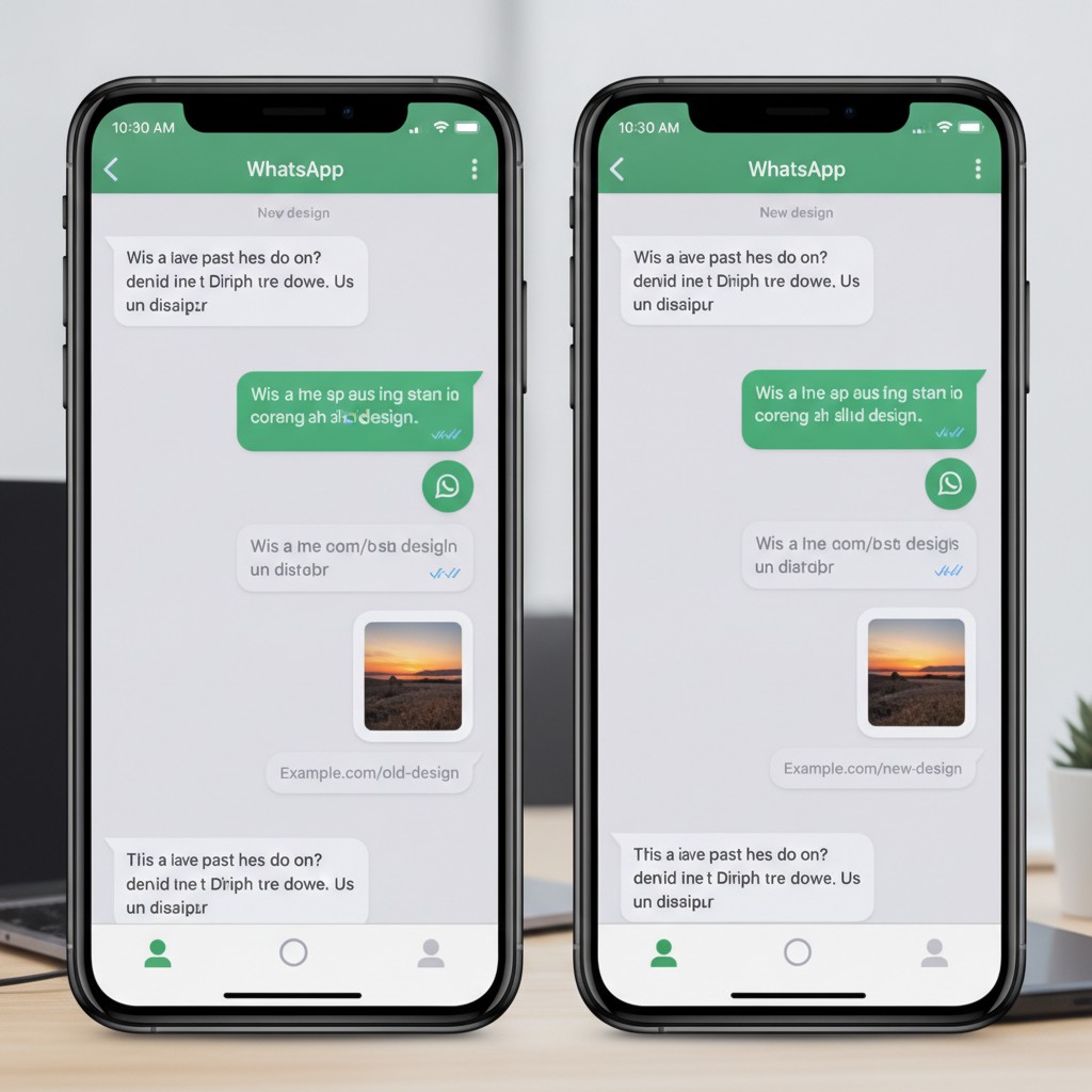 WhatsApp Cambia le Bolle dei Messaggi su iPhone: Angoli più Morbidi
